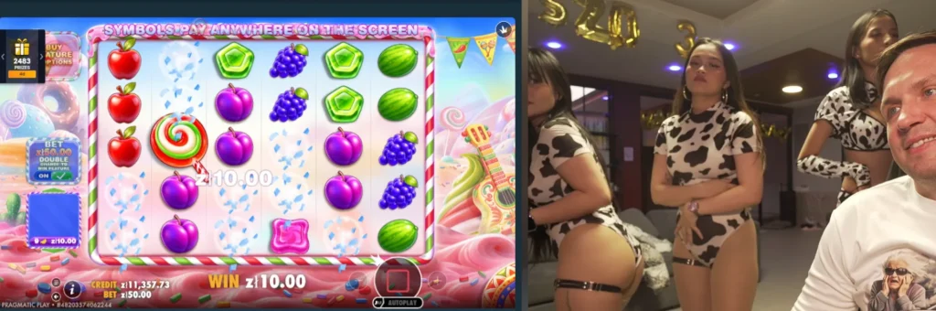 Markowe automaty 2026 na tle neonów i kultowych postaci